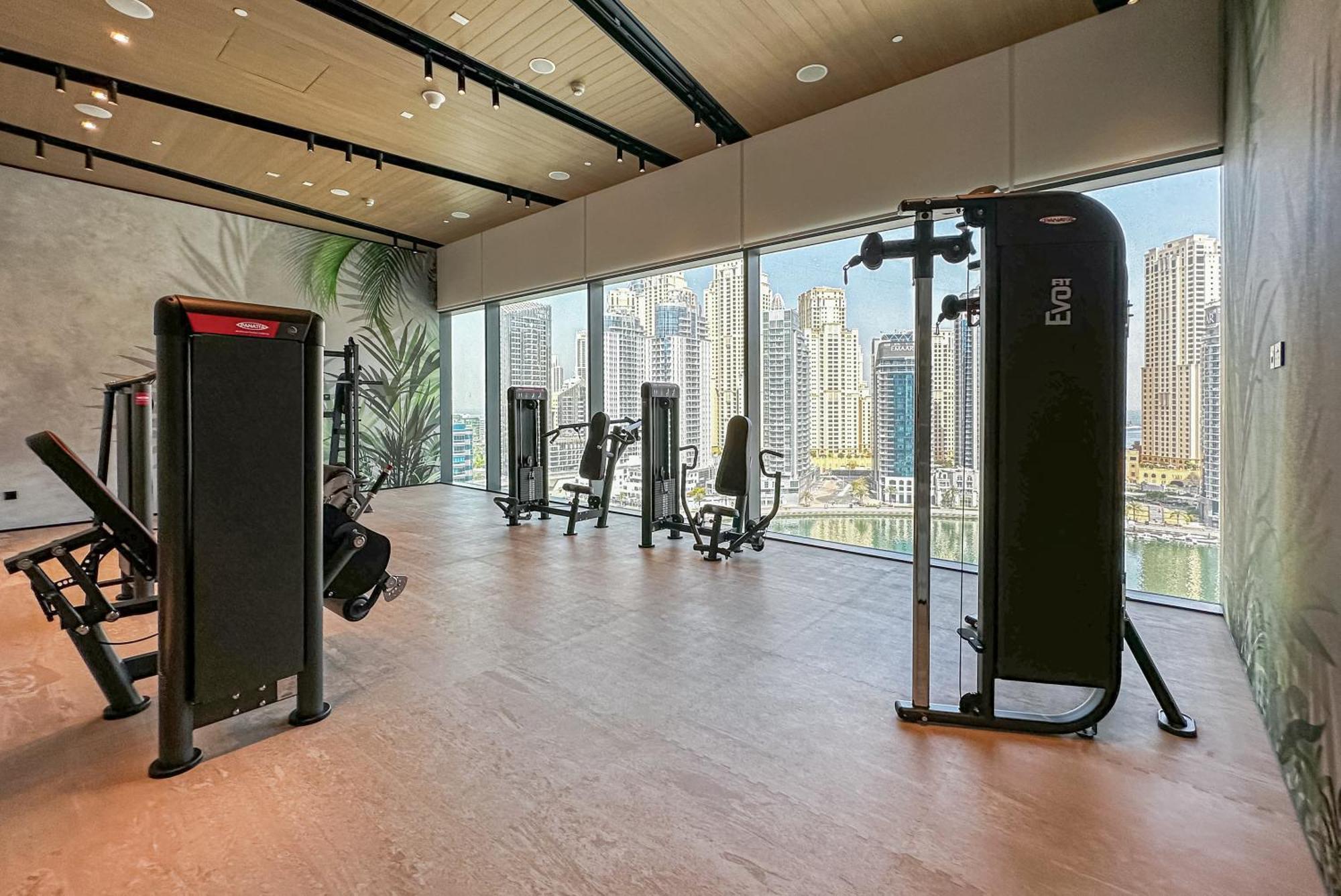 Modern 2Br High Floor Haven In Vida Dubai Marina Leilighet Eksteriør bilde