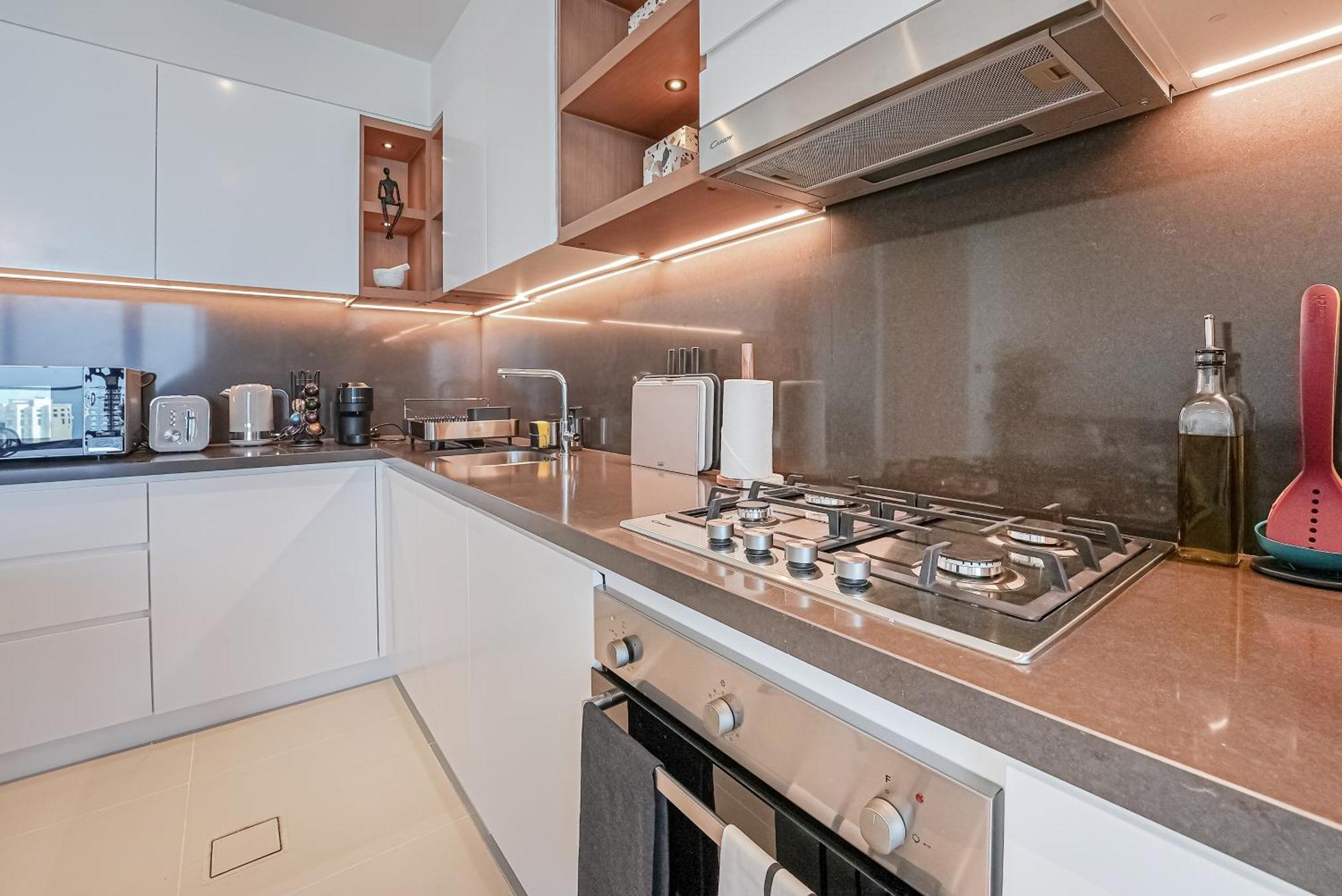 Modern 2Br High Floor Haven In Vida Dubai Marina Leilighet Eksteriør bilde