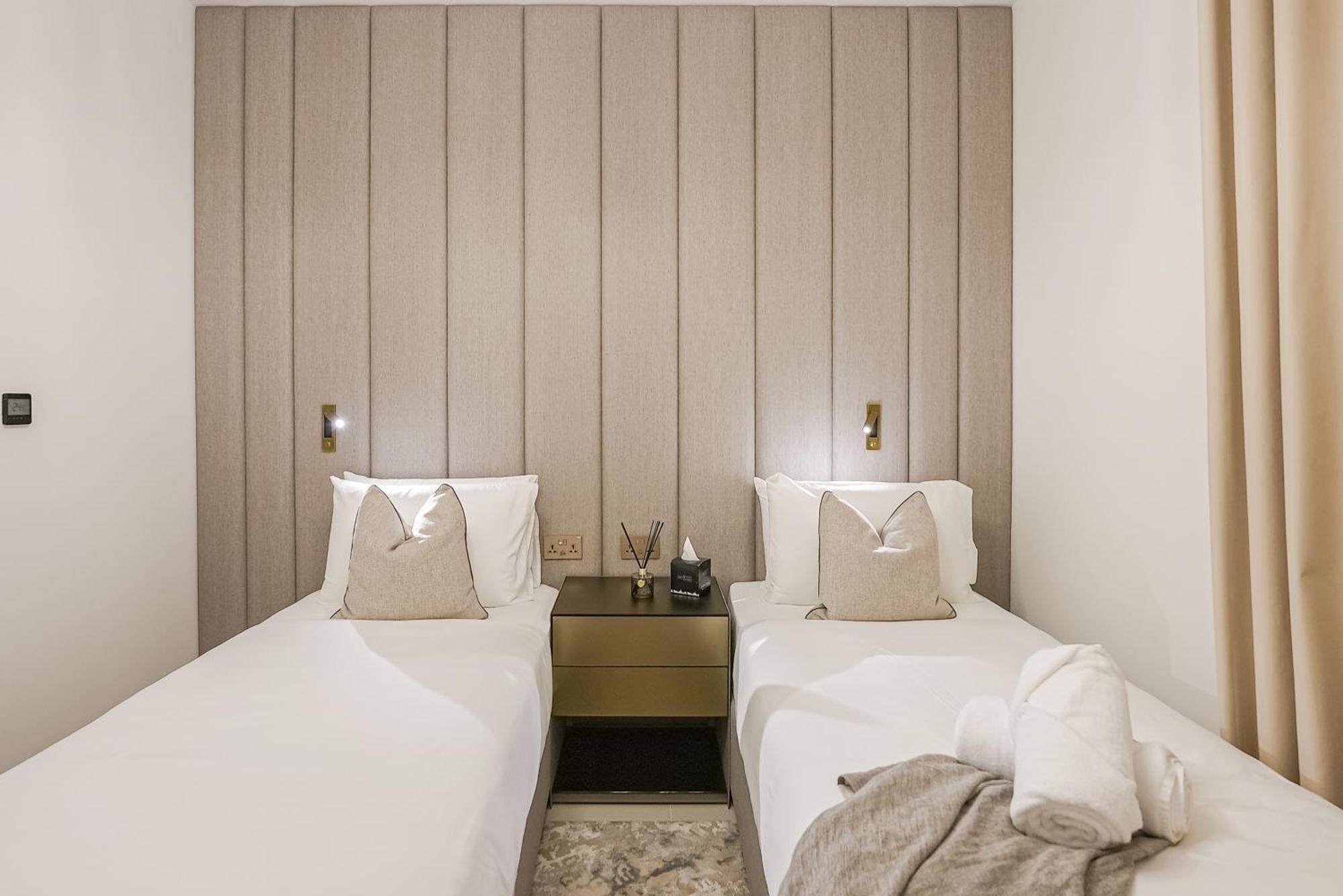 Modern 2Br High Floor Haven In Vida Dubai Marina Leilighet Eksteriør bilde