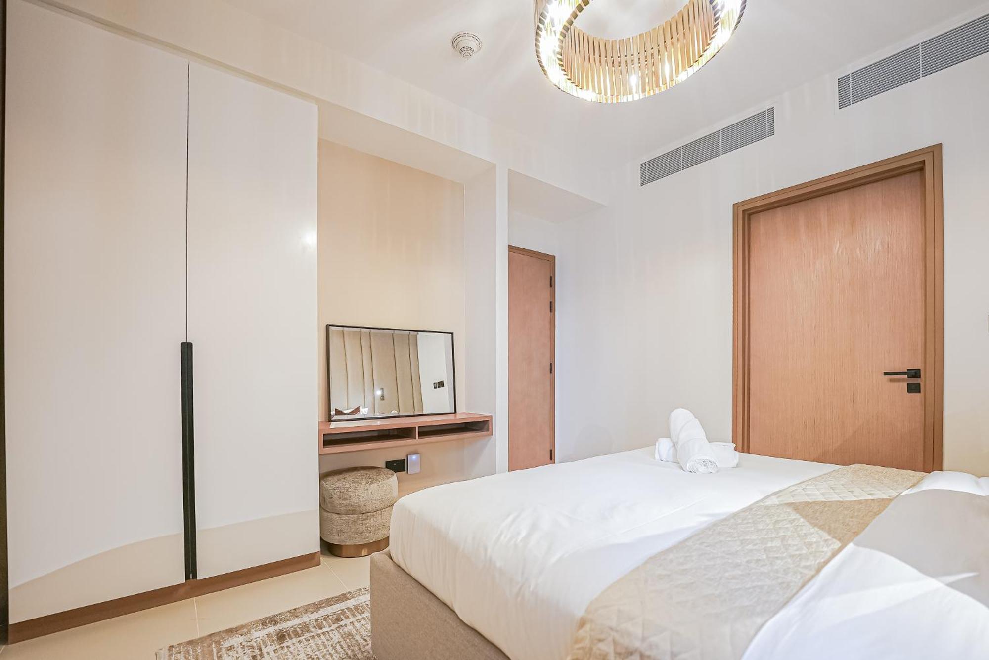 Modern 2Br High Floor Haven In Vida Dubai Marina Leilighet Eksteriør bilde